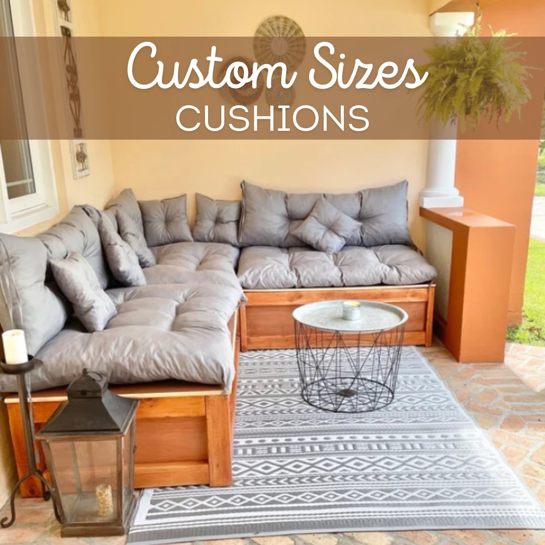 Pallet Cushions Set Bench Seat Cushions Couch Seat Pillows