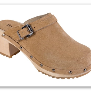 Swedish women&#39;s clogs, natural leather clogs, clogs Moccasins Wooden clogs Women&#39;s Boots Women&#39;s loafers, Orthopedic clogs shoes