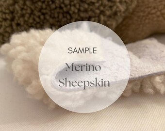 SAMPLES - Merino Sheepskin / Sheepskin