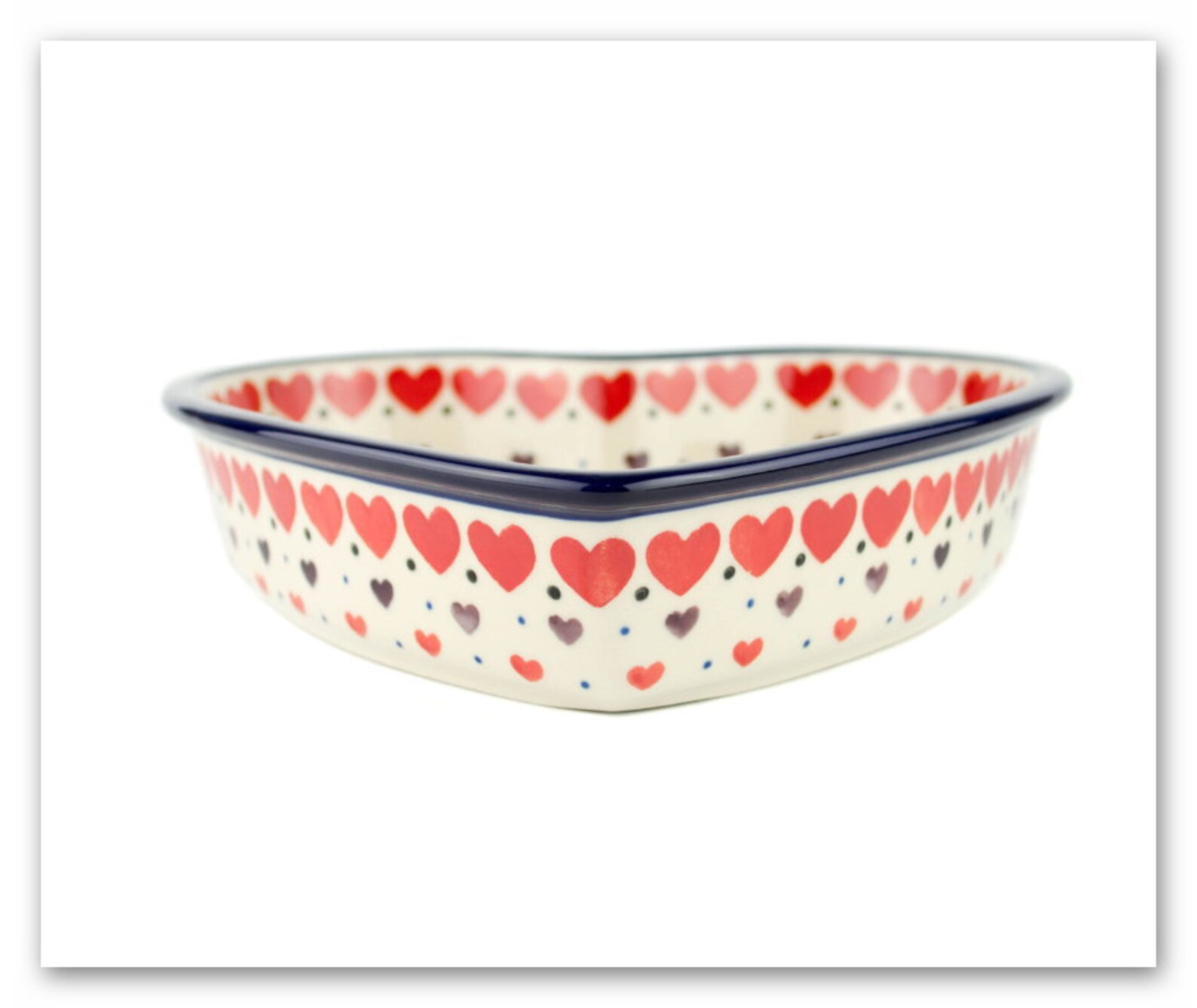 Ceramic Heart Dish Handpainted Ceramic Plate Polish Etsy