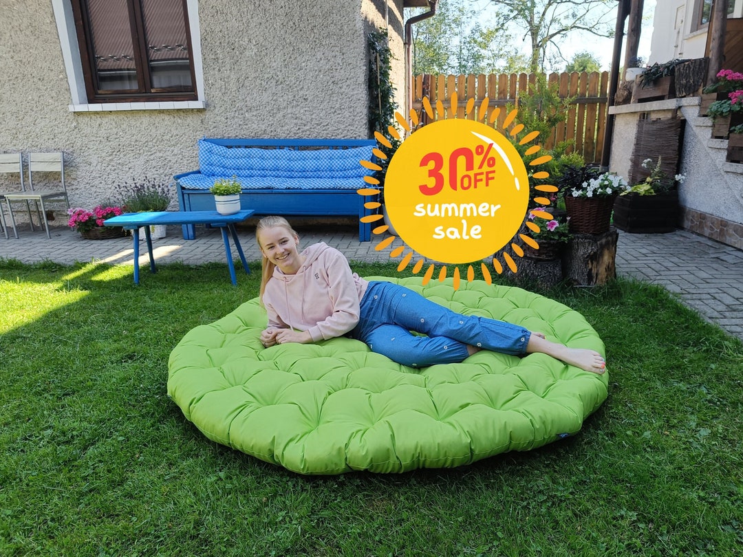 Floor Cushion Seating Floor Cushion Seating Round Seat Etsy