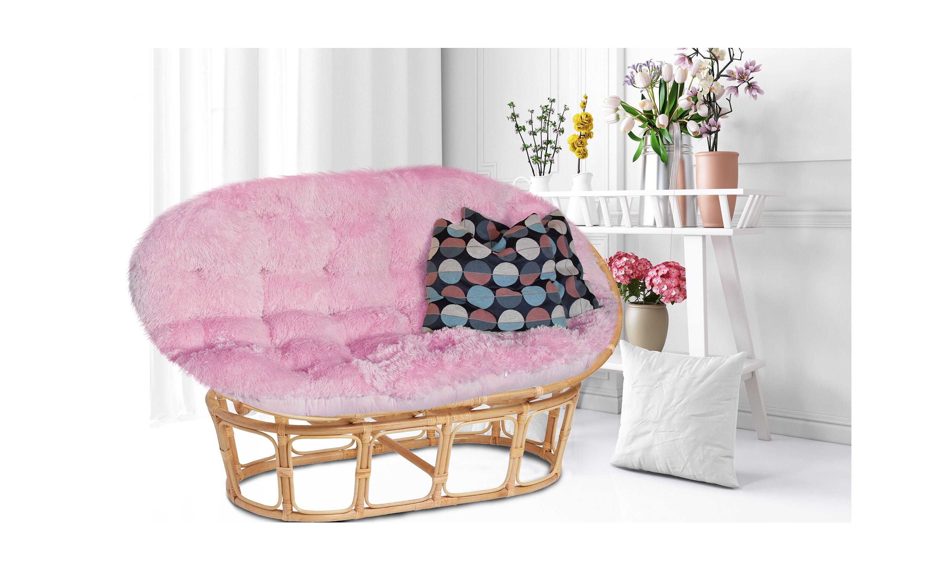 Pillow COVER for Double Papasan Chair Cushion Cover for Sofa Etsy