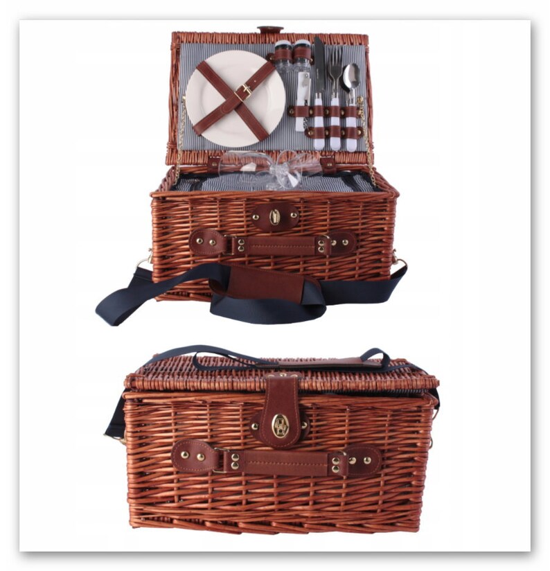 PICNIC BASKET Wedding Picnic Basket 2 People Personalized Etsy