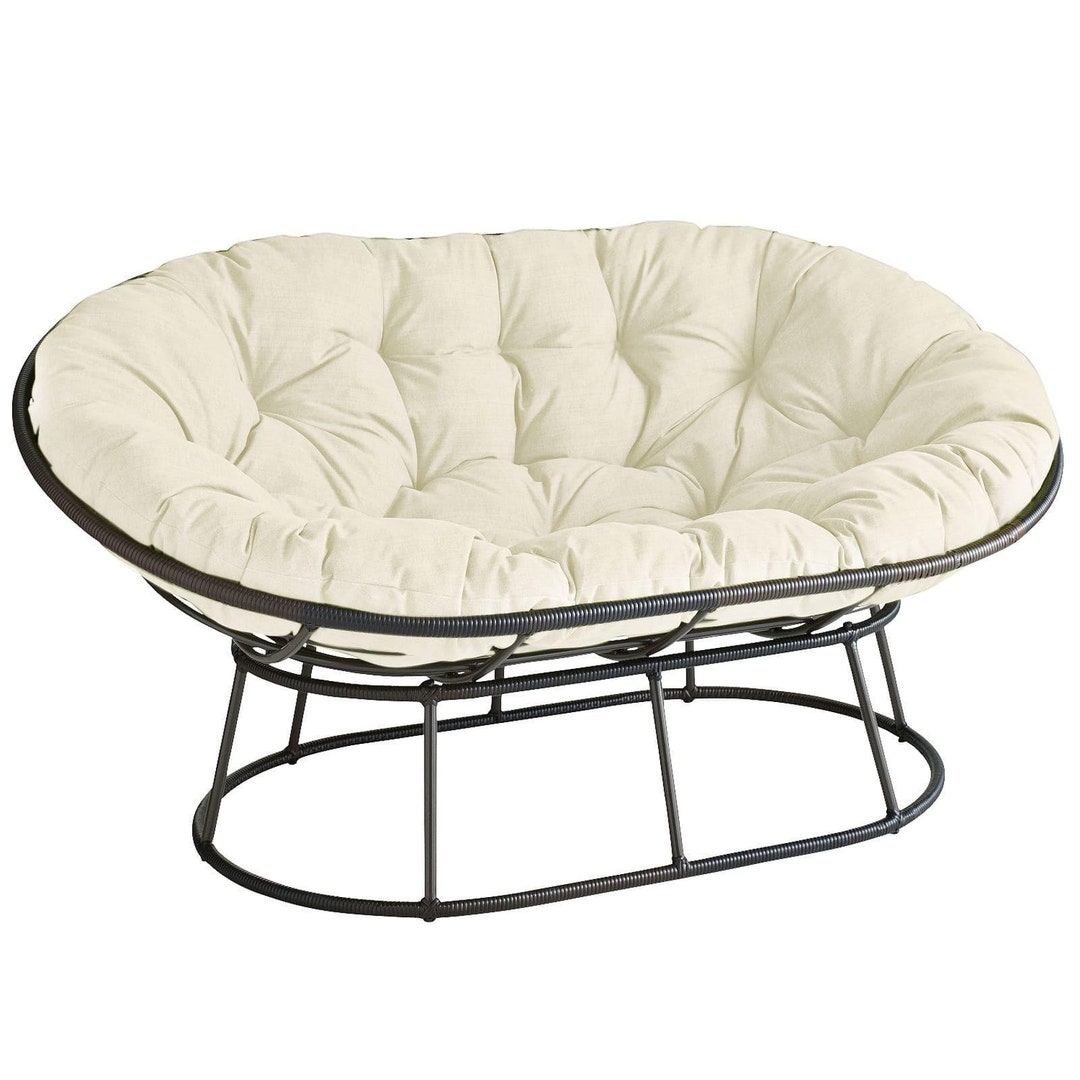 Double Papasan Chair Cushion Only Indoor Plush Cushion for Double