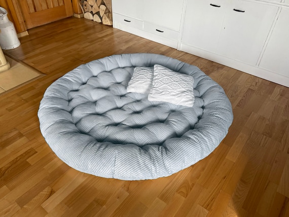 Floor Seating Cushion Round Cushion Large Size Outdoor Floor Pad Reading  Nook Round Garden Patio Balcony Pillow Seat Futon PAD 