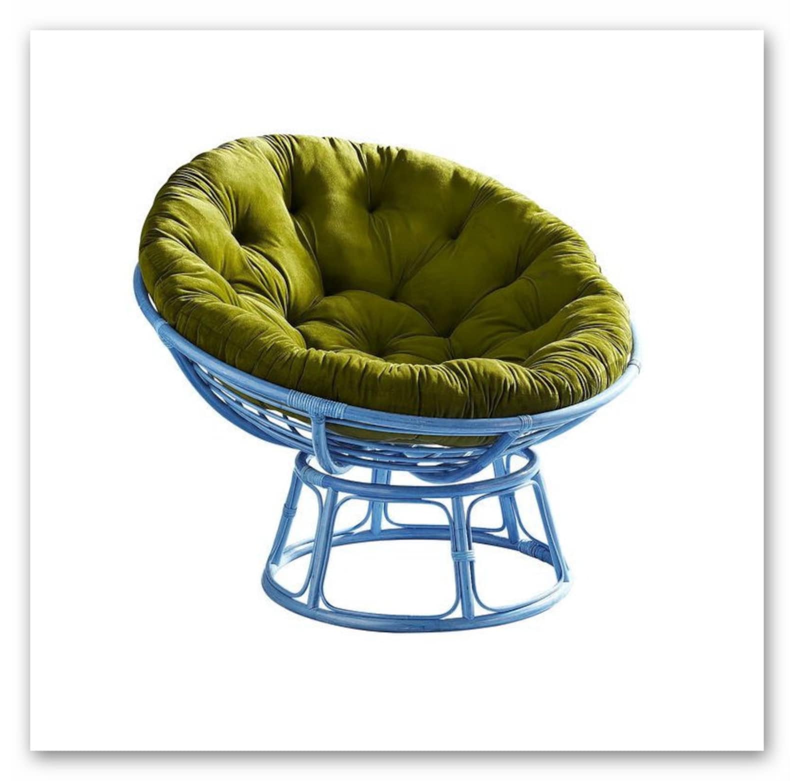 VELVET PAPASAN PILLOW papasan chair cushion pillow for a Etsy