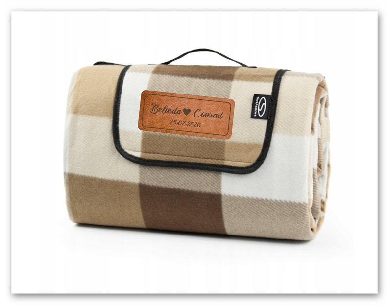 PICNIC BLANKET personalized blanket 200 cm x 200cm beach ...