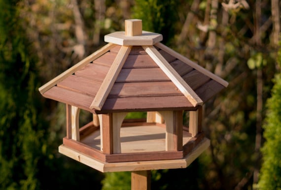DSH DEKO SHOP HANNUSCH Vogelhaus V 19 Stein in weiß oder braun, • Holz mit Steinputz • 50 x 36 cm, Vogelhütte