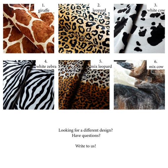 Leopard store papasan cushion