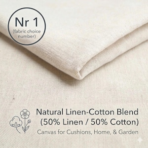 Large Floor Cushion | Giant Floor Pillow Linen Cotton, Terrace Natural Seating image 4