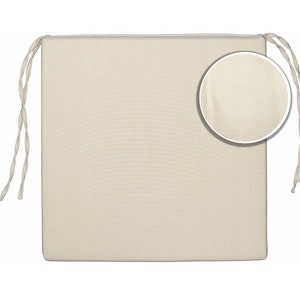 Chair Seat Pads With Ties |  Square Seat Cushion | 40 x 40 cm | Indoor and outdoor cushions | Garden chair cushions | Waterproof Chair Pads|
