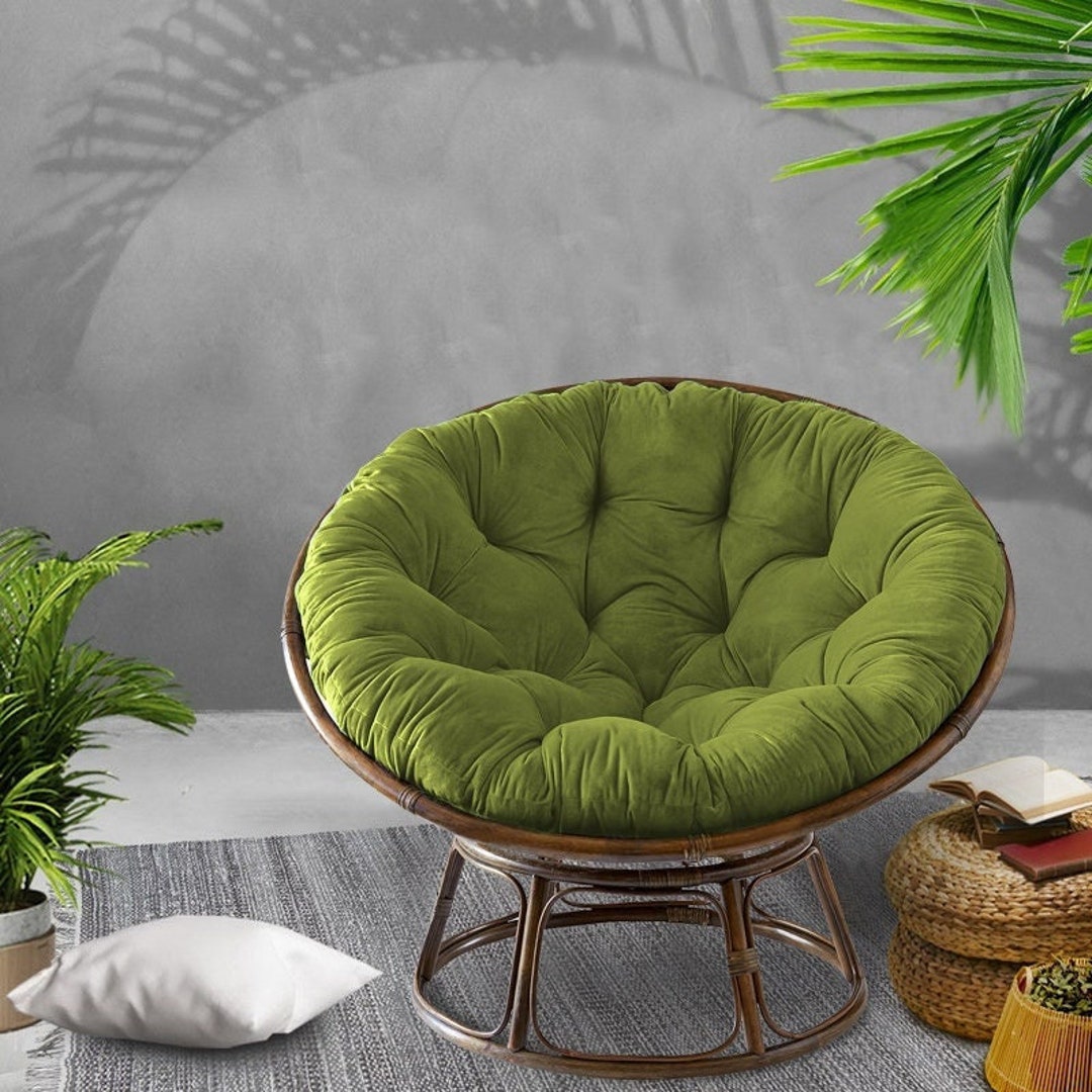 PAPASAN Round Pillow Rattan Chair Cushion 130 Cm Pillow for a Hanging Chair  Various Colors and Sizes Pillows on Request -  Israel