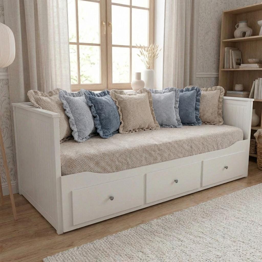 Maßgefertigter Bezug für IKEA Hemnes Tagesbett | Ersatzbezug nach Maß | Sofaschutz