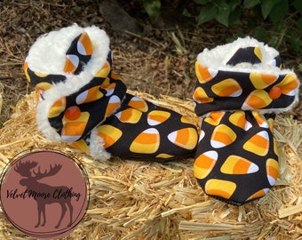 Candy Corn Slippers | Etsy