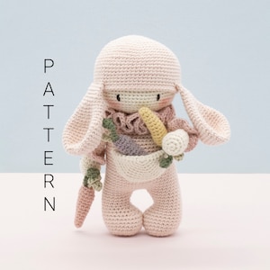 Amigurumi crochet pattern - Bunny Doodah doll (ENGLISH ONLY)