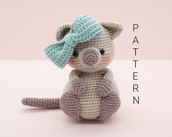 Amigurumi crochet pattern - Quinn the Quokka (ENGLISH ONLY)