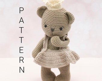 Amigurumi crochet pattern - Taffi the teddy bear (ENGLISH ONLY)