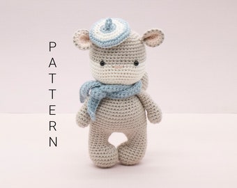 Amigurumi crochet pattern - Charlie the chipmunk (ENGLISH ONLY)