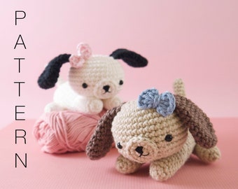 Amigurumi crochet pattern - Puppy dogs (ENGLISH ONLY)