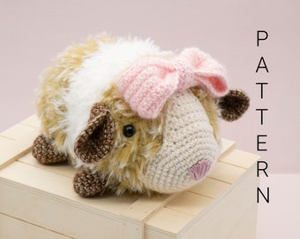 Amigurumi crochet pattern - Googie the guinea pig hamster (ENGLISH ONLY)
