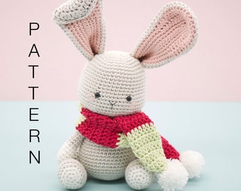 Amigurumi crochet pattern - Christopher the bunny (ENGLISH ONLY)