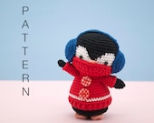 Amigurumi crochet pattern (English) - Kenny the penguin