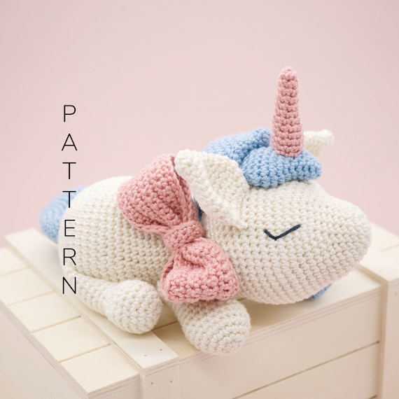 あみぐるみ編み図 - ユニコーン馬ユーニス（英語のみ） - Etsy 日本