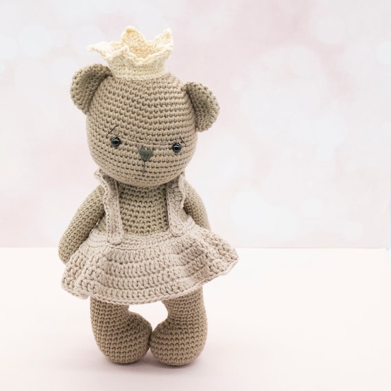 あみぐるみ編み図 - テディベアのタフィ（英語のみ） - Etsy 日本