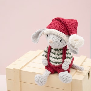 Amigurumi crochet pattern Birger and Freja the mice ENGLISH ONLY image 4