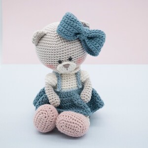 Amigurumi crochet pattern Millie-Rose the teddy bear ENGLISH ONLY image 2