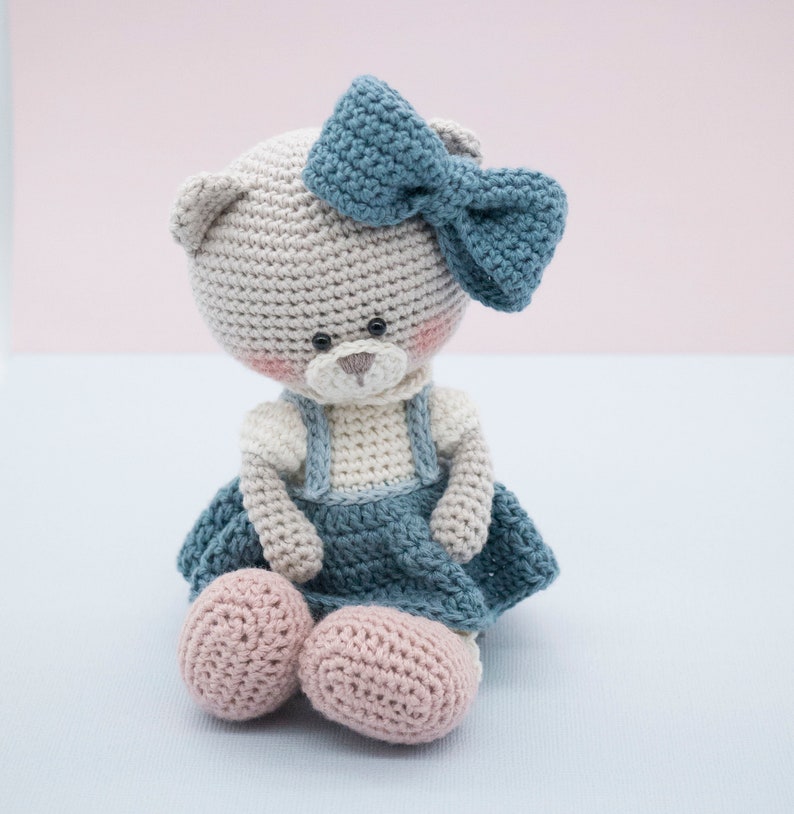 Amigurumi crochet pattern Millie-Rose the teddy bear ENGLISH ONLY image 2