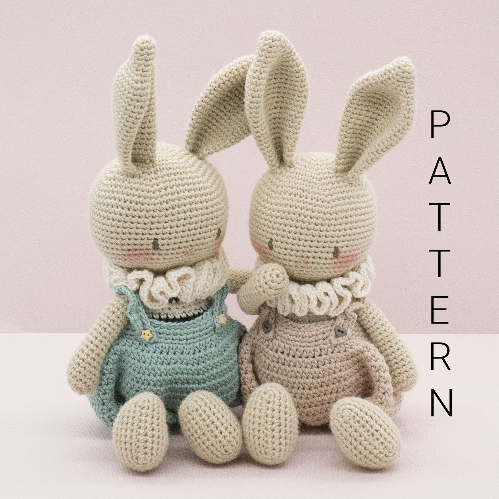 Buy Amigurumi Crochet Pattern Honey the Bunny Rabbit Doll ENGLISH