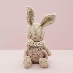 Amigurumi crochet pattern Honey the bunny rabbit doll ENGLISH ONLY image 5