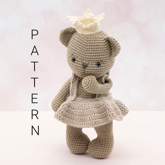 あみぐるみ編み図 - テディベアのタフィ（英語のみ） - Etsy 日本