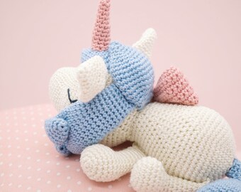 あみぐるみ編み図 - ユニコーン馬ユーニス（英語のみ） - Etsy 日本