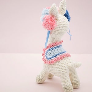 Amigurumi crochet pattern Lara the llama ENGLISH ONLY image 3