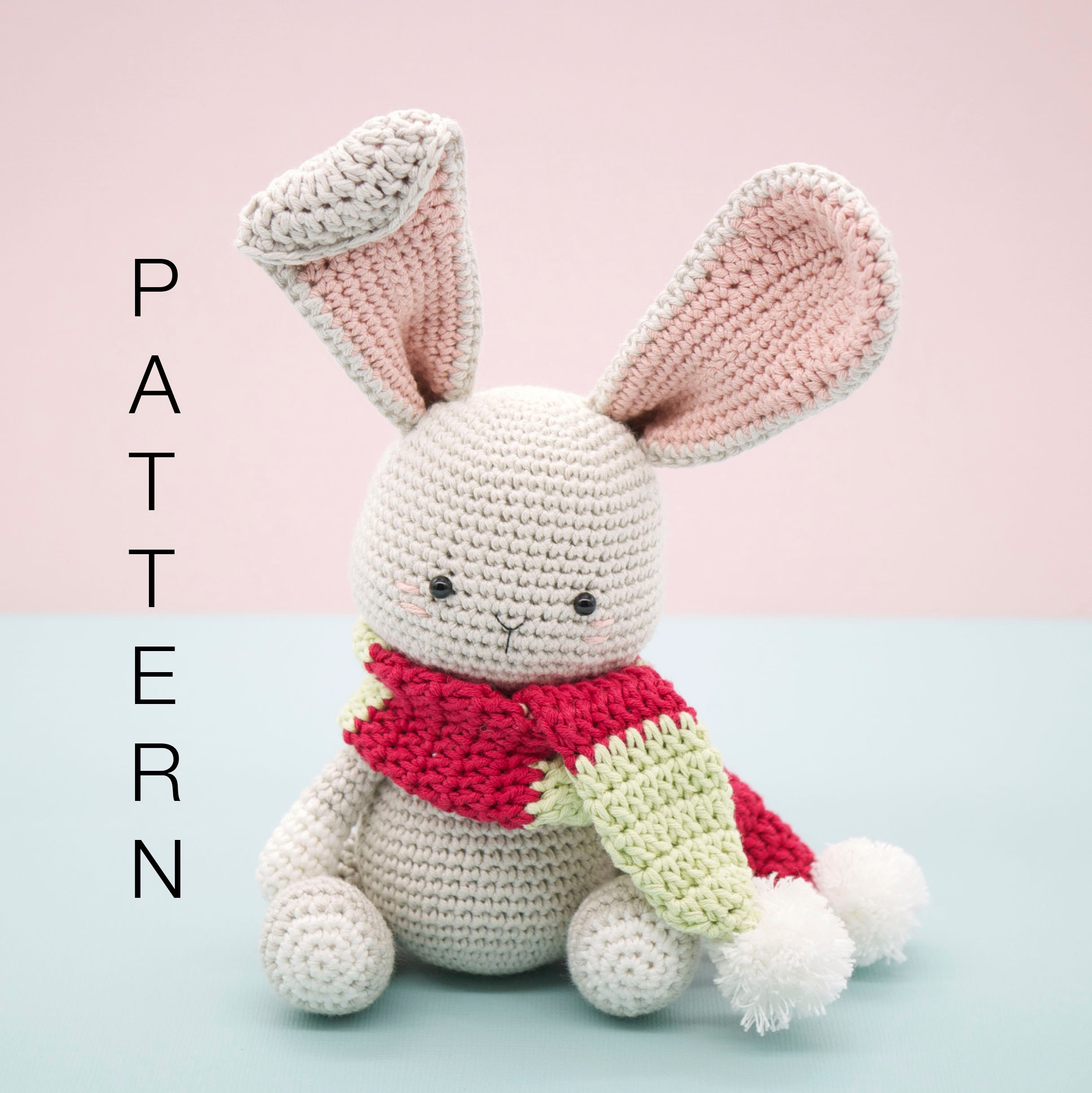 Amigurumi crochet pattern - Christopher the bunny (ENGLISH ONLY)