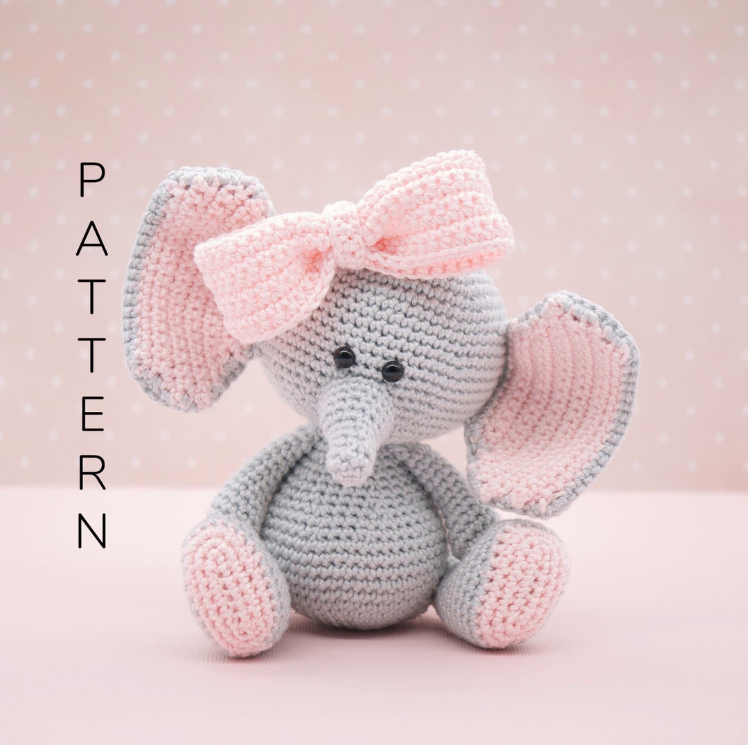 Amigurumi Crochet Pattern - Ellie the Elephant (ENGLISH ONLY) - Etsy