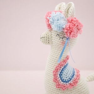 Amigurumi crochet pattern Lara the llama ENGLISH ONLY image 6