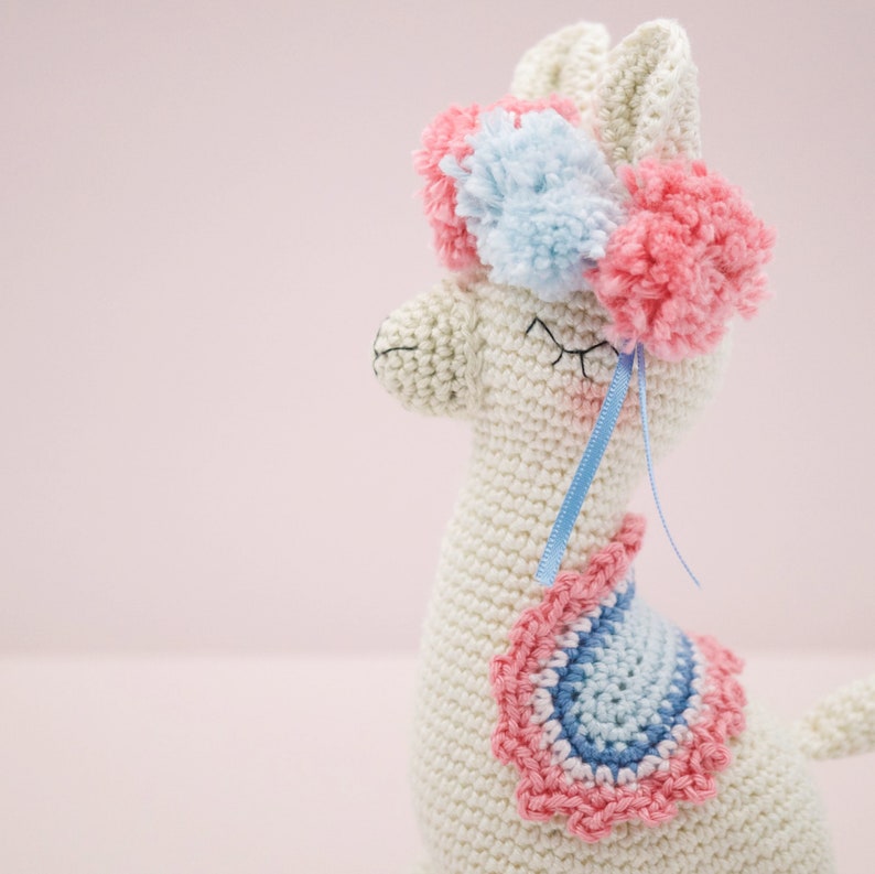 Amigurumi crochet pattern Lara the llama ENGLISH ONLY image 6