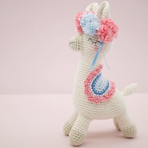Amigurumi crochet pattern Lara the llama ENGLISH ONLY image 5