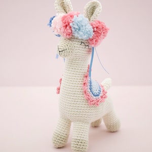 Amigurumi crochet pattern Lara the llama ENGLISH ONLY image 4