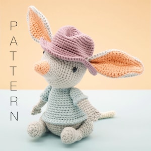 Amigurumi crochet pattern - William the bilby (ENGLISH ONLY)