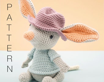 Amigurumi crochet pattern - William the bilby (ENGLISH ONLY)