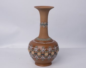 Royal Doulton Silicon Lambert Bud Vase Circa - 1891-1912