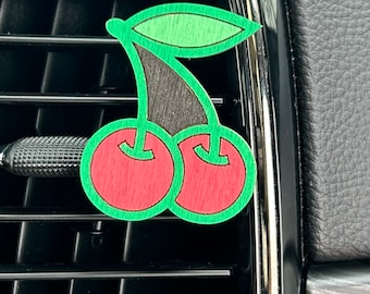 Cherries car air freshener |Car air freshener | Auto air diffuser | Essential oil diffuser | Car Accessory