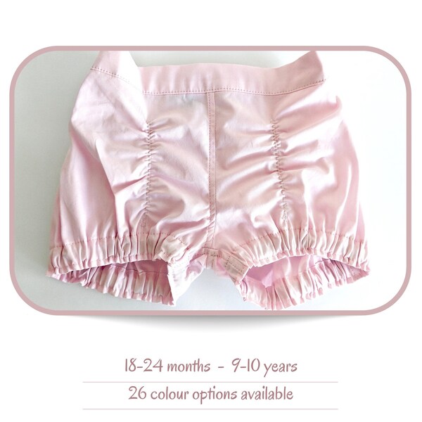 Girls Bubble Shorts Etsy