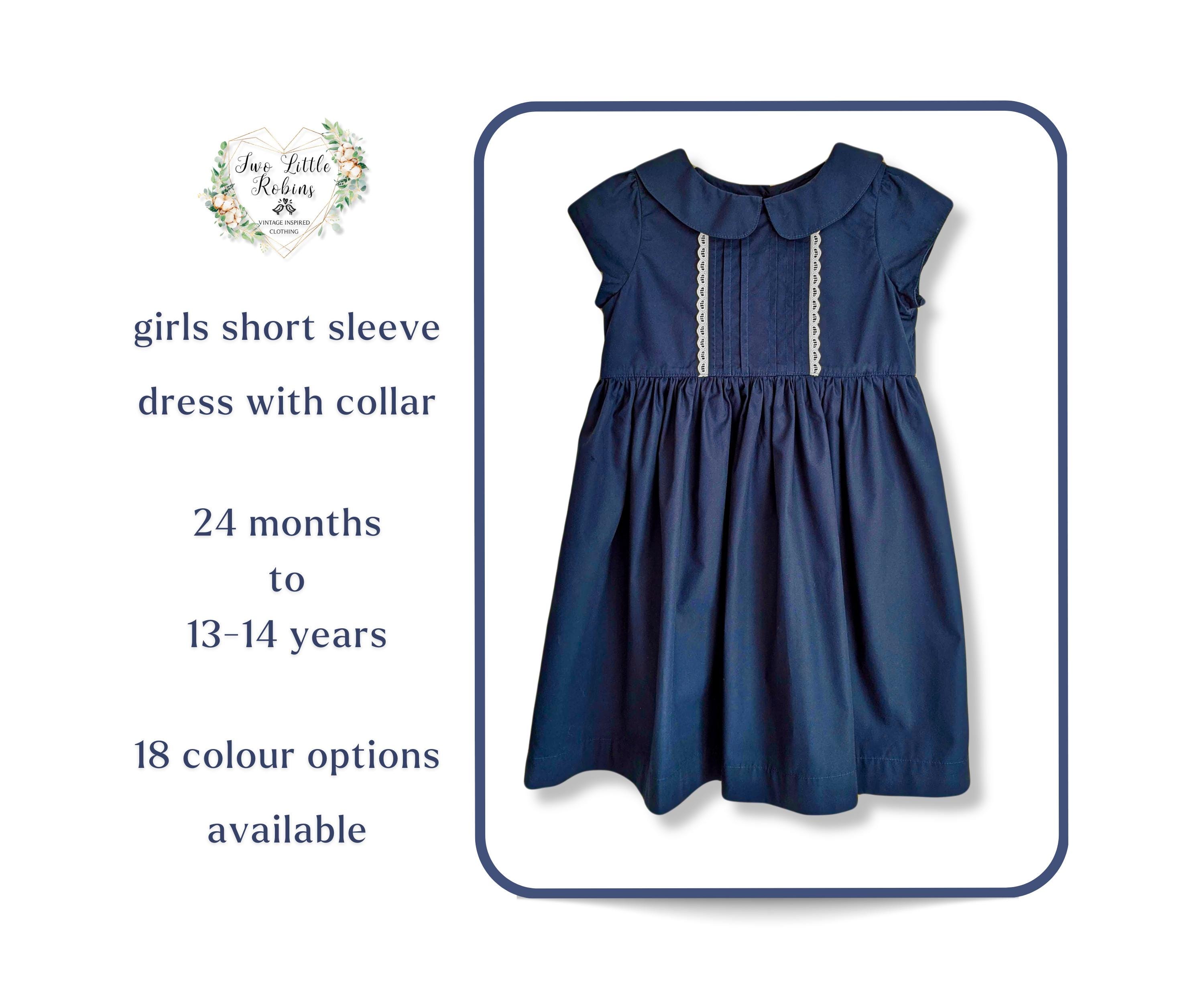 Chemise Fille Design Rose Et Bleu - Taille 2A, Neuf Avec étiquettes - Style Preppy