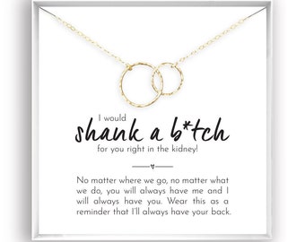 Funny Best Friend Gift for Birthday Gift for Sister Birthday Gift for Her Funny Gift for Women Friendship Jewelry Gift for Friend Necklace