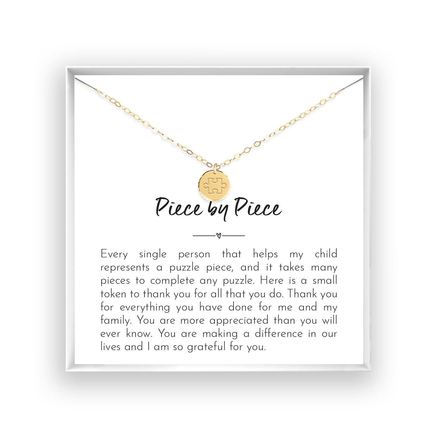 Autism Necklace, Puzzle Piece Necklace, Autism Awareness Necklace ...